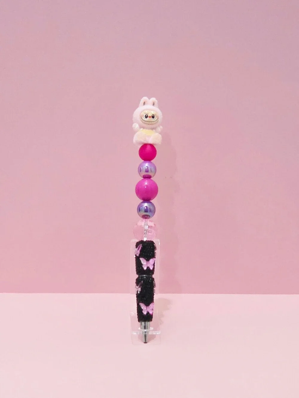 The Monsters - Handmade Beaded Labubu Pen